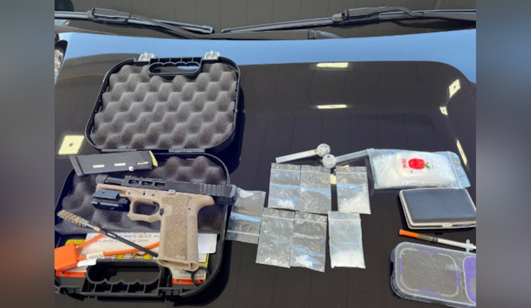 Modesto Man Arrested for Firearm and Narcotics Possession During Traffic Stop in Ceres