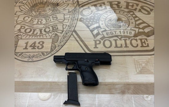Modesto Resident Arrested for Illegal Firearm Possession During Traffic Stop in Ceres