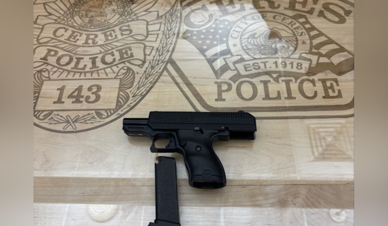 Modesto Resident Arrested for Illegal Firearm Possession During Traffic Stop in Ceres