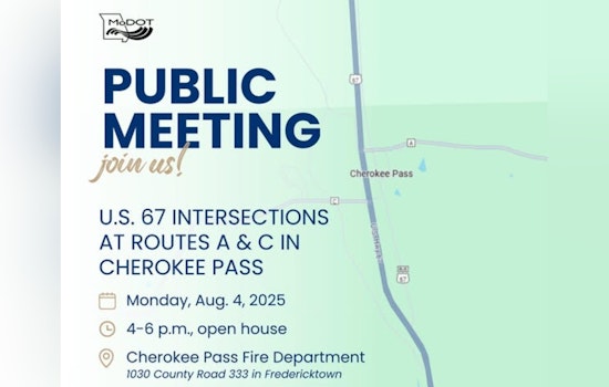MoDOT Seeks Public Input on Route 67 Safety Improvements in Madison County