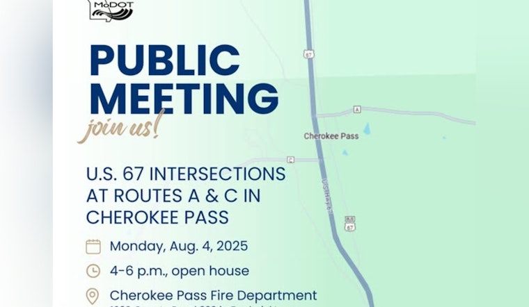 MoDOT Seeks Public Input on Route 67 Safety Improvements in Madison County