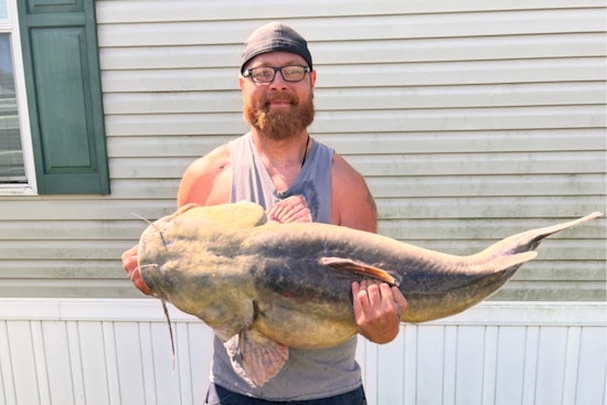 Monroe County Angler Codie Carlson Shatters Michigan State Record with Massive 64-Pound Flathead Catfish Catch