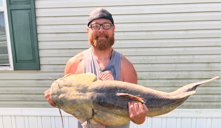 Monroe County Angler Codie Carlson Shatters Michigan State Record with Massive 64-Pound Flathead Catfish Catch