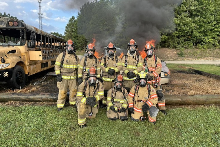 Monroe Fire Department Recruit Class 25 Tackles Live Fire Training, Edging Closer to Becoming Full-Fledged Firefighters