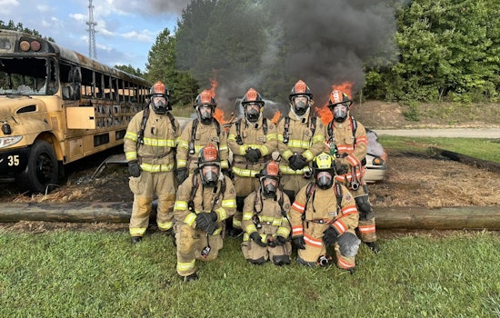 Monroe Fire Department Recruit Class 25 Tackles Live Fire Training, Edging Closer to Becoming Full-Fledged Firefighters