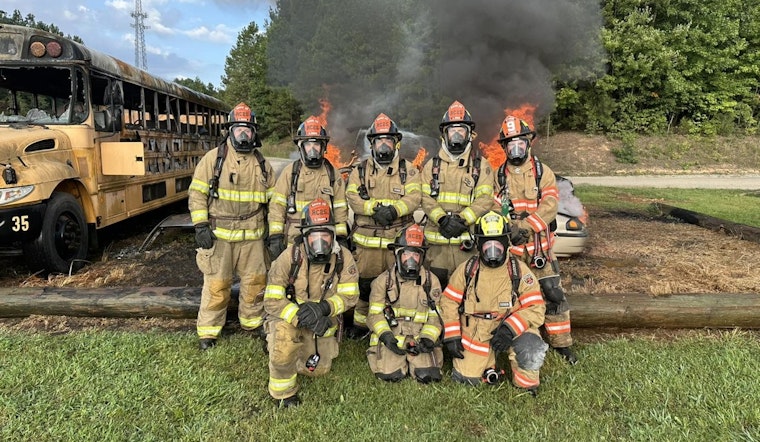 Monroe Fire Department Recruit Class 25 Tackles Live Fire Training, Edging Closer to Becoming Full-Fledged Firefighters