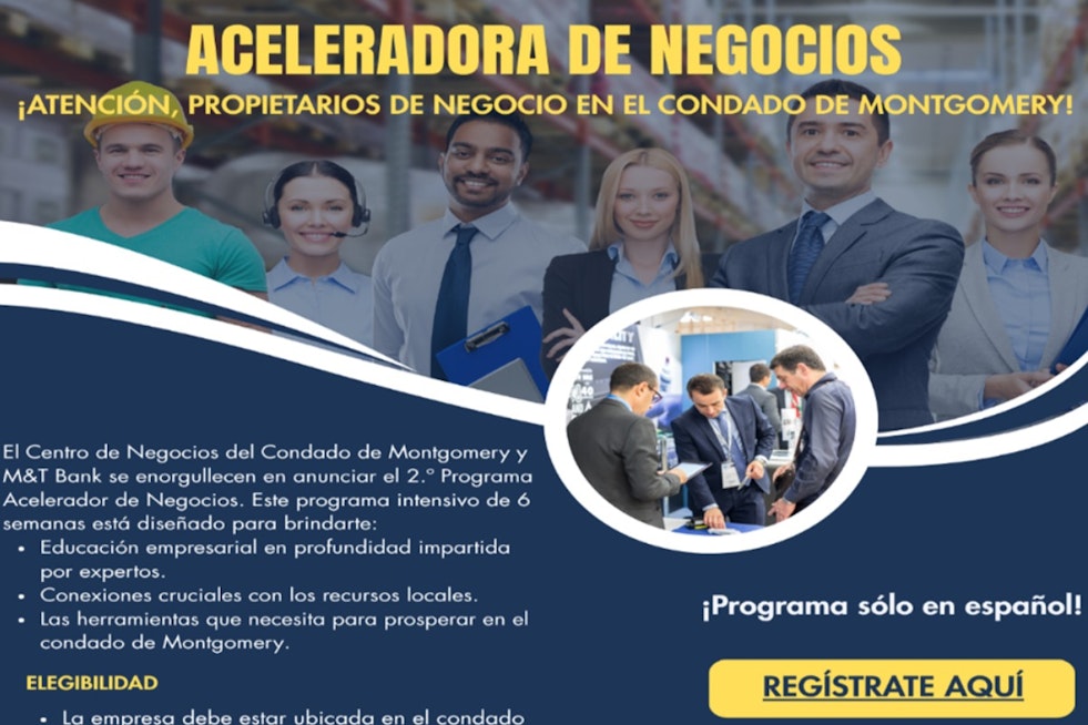 Montgomery County and M&T Bank Launch Multicultural Business Accelerator Program for Spanish-speaking Entrepreneurs