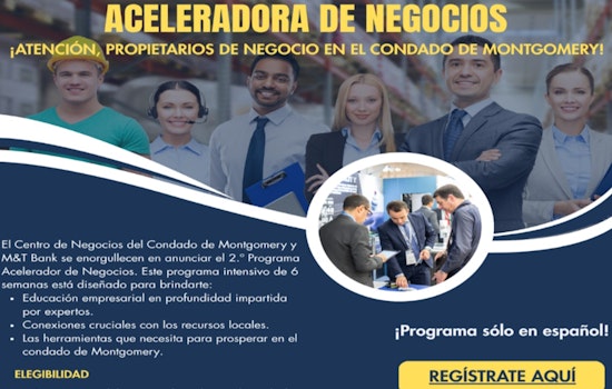 Montgomery County and M&T Bank Launch Multicultural Business Accelerator Program for Spanish-speaking Entrepreneurs
