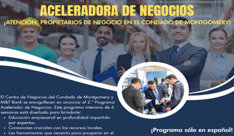 Montgomery County and M&T Bank Launch Multicultural Business Accelerator Program for Spanish-speaking Entrepreneurs