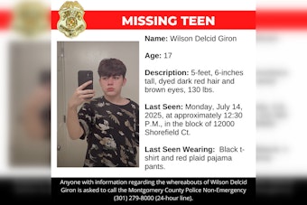 Montgomery County Police Seek Public Assistance in Locating Missing Teenager Wilson Delcid Giron