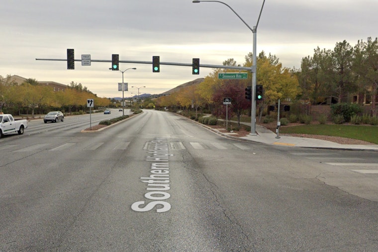 Motorcyclist Critically Injured After Running Red Light in Las Vegas Collision with Truck