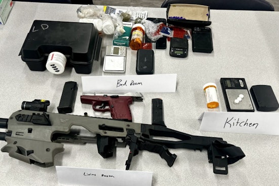 Mount Pleasant Man with Criminal Past Arrested, Firearms and Suspected Narcotics Seized by SLMPD