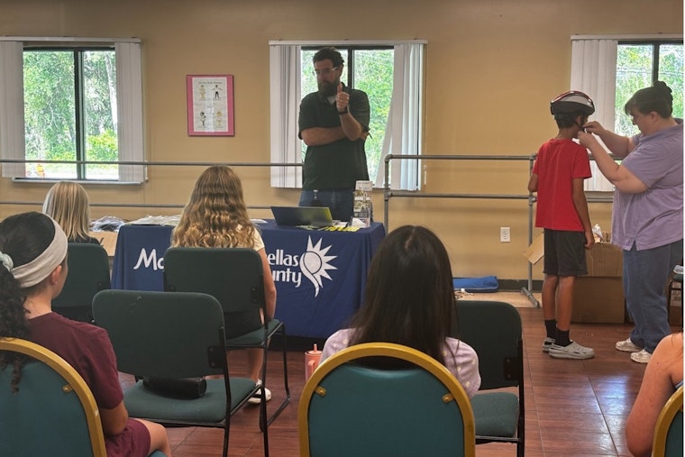 Move Safe Pinellas Boosts Pedestrian and Biking Safety for 100 Palm Harbor Campers