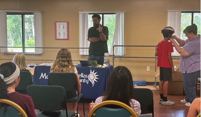 Move Safe Pinellas Boosts Pedestrian and Biking Safety for 100 Palm Harbor Campers
