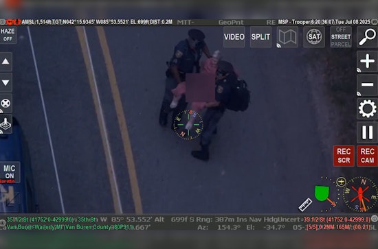 MSP Helicopter Locates Missing 83-Year-Old Woman with Dementia in Swamp near Waverly Township