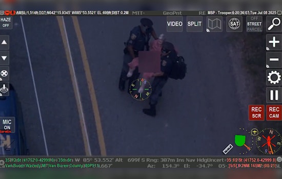 MSP Helicopter Locates Missing 83-Year-Old Woman with Dementia in Swamp near Waverly Township