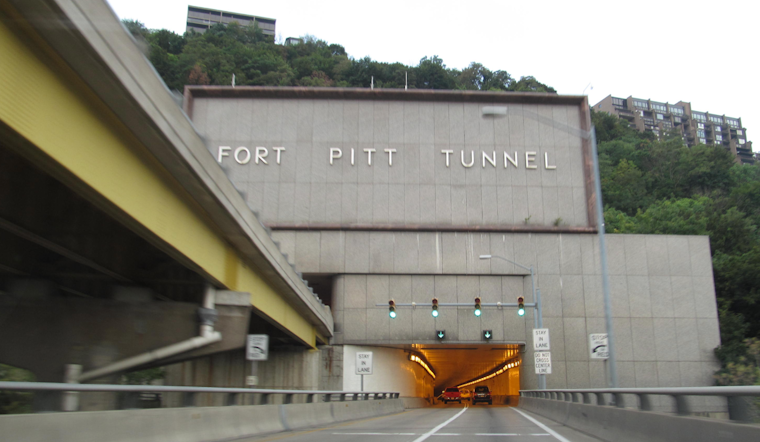 Multi-Vehicle Crash Closes Inbound Lanes of Fort Pitt Tunnel in Pittsburgh, Causes Traffic Delays