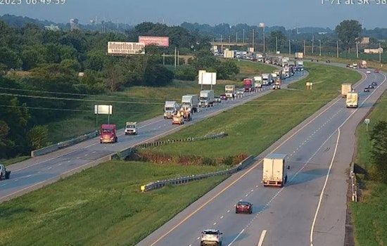 Multi-Vehicle Crash Including Semitruck on I-71 North Near Columbus Causes Hours-Long Traffic Standstill