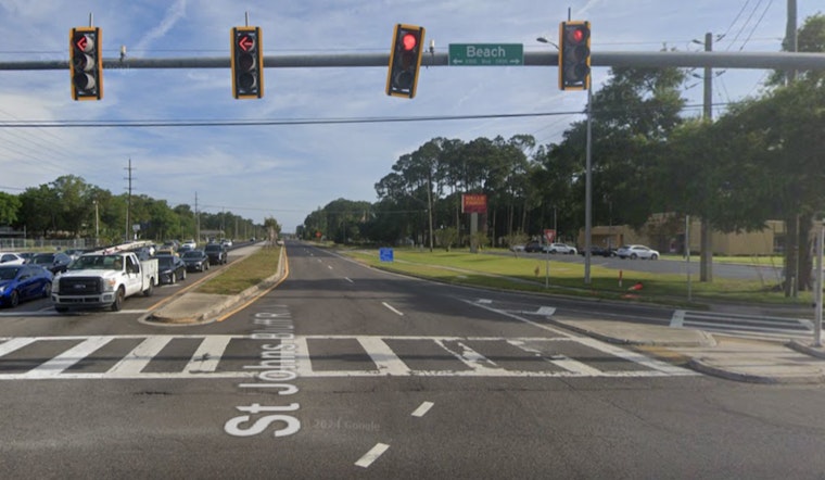 Multi-Vehicle Crash Near I-295 Leads to Beach Boulevard Lane Closures in Jacksonville