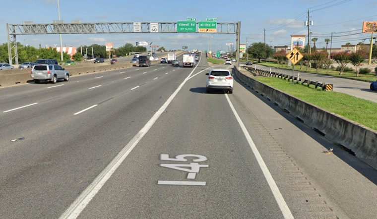 Multiple Hazmat Spills from Separate Collisions Snarl Traffic on I-45 North in Houston