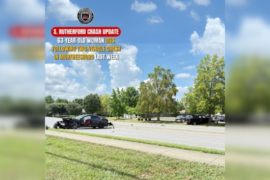 Murfreesboro Woman Succumbs to Injuries One Week After South Rutherford Boulevard Collision
