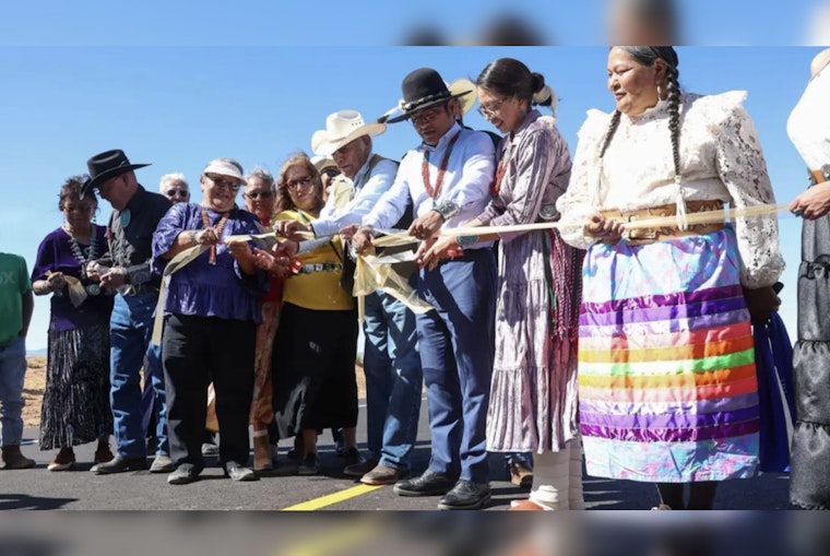 Navajo Nation Celebrates Major Upgrade of Navajo Route 35 with Ribbon-Cutting Ceremony in Tółikan