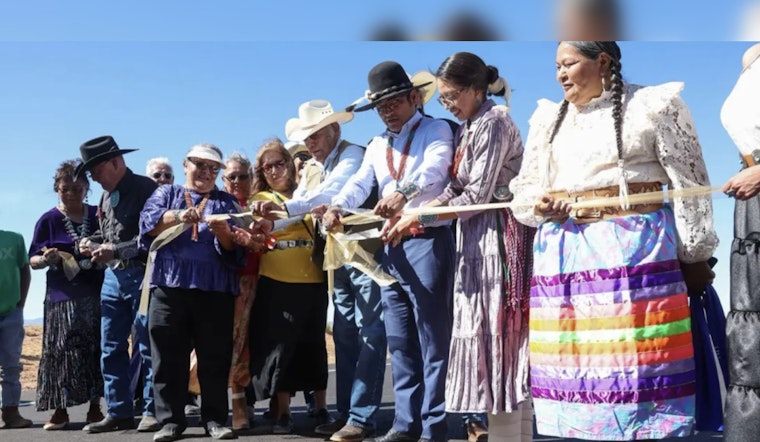 Navajo Nation Celebrates Major Upgrade of Navajo Route 35 with Ribbon-Cutting Ceremony in Tółikan