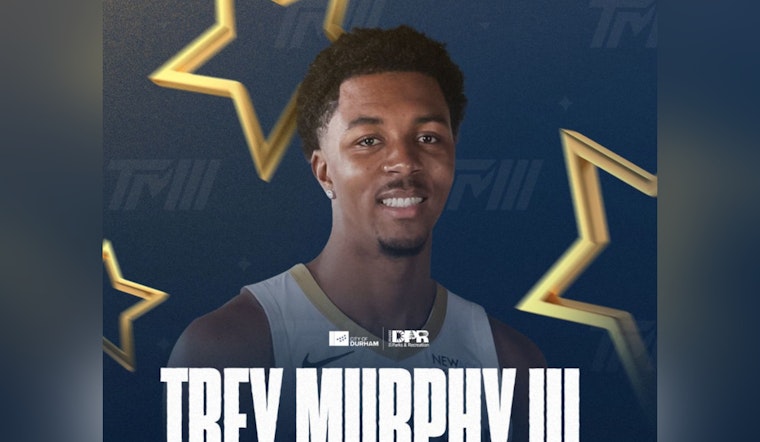 NBA Star Trey Murphy III Partners with Durham Parks for Back-to-School Bash and Youth Basketball Clinic