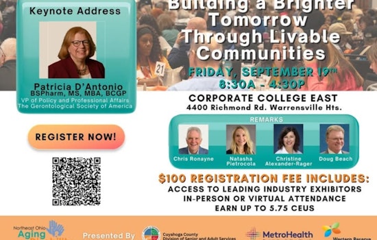 NE Ohio Aging & Disability Summit to Host Keynote Speaker Patricia D’Antonio in Cleveland This September