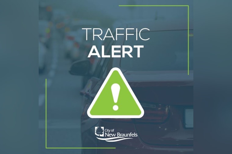 New Braunfels Announces Castell Avenue Closure for Resurfacing Traffic Delays Expected