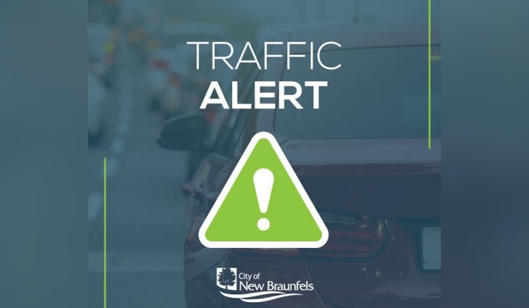New Braunfels Announces Castell Avenue Closure for Resurfacing Traffic Delays Expected