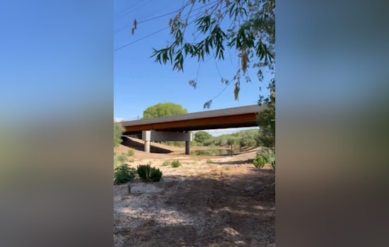 New Modern Bridge Over San Pedro River Completed on State Route 80 in St. David, Arizona