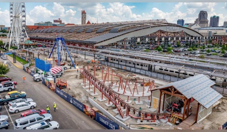 New Rides Elevate Thrills at St. Louis Union Station's Outdoor Wheel Park Set to Open in August
