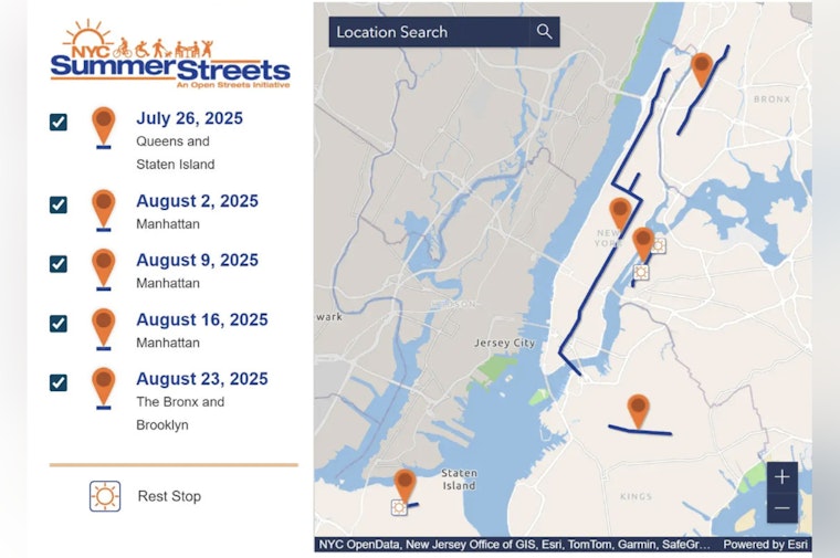 New York City Launches Car-Free Summer Streets Program with City-Wide Pedestrian Playgrounds
