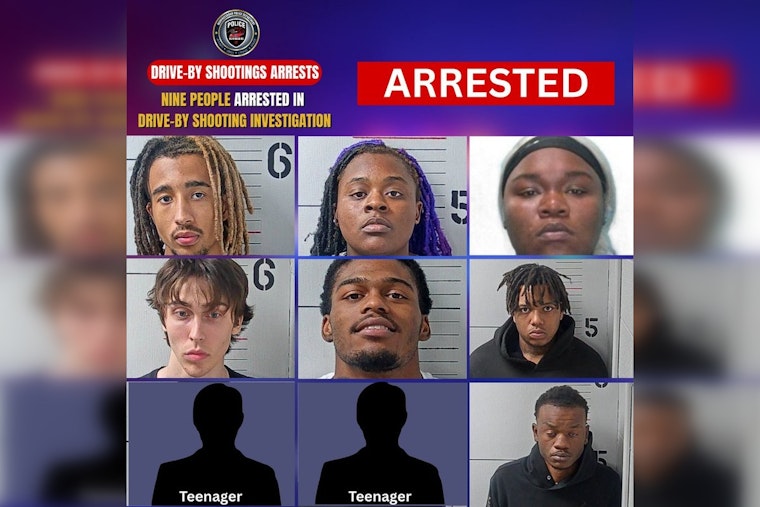 Nine Suspects Detained in Murfreesboro Drive-By Shootings, 11-Year-Old Girl Among Injured
