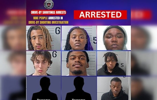 Nine Suspects Detained in Murfreesboro Drive-By Shootings, 11-Year-Old Girl Among Injured