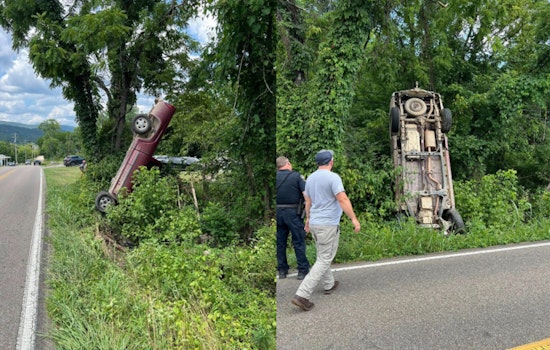 No Injuries Reported After Motor Vehicle Accident on Highway 92 in Rutledge
