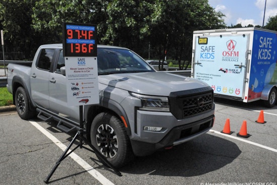 North Carolina Fire Marshal Warns of Deadly Risks of Leaving Children and Pets in Hot Cars