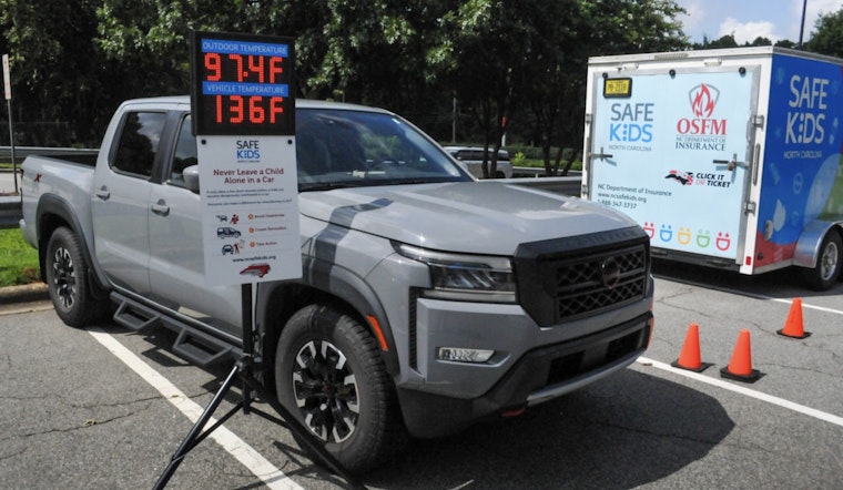 North Carolina Fire Marshal Warns of Deadly Risks of Leaving Children and Pets in Hot Cars