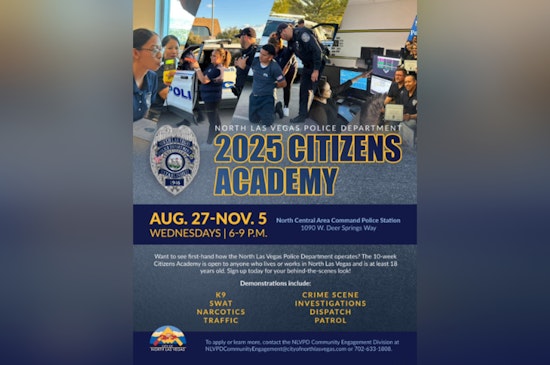 North Las Vegas Police Department Invites Residents to Explore Policing First-Hand in 2025 Citizens Academy