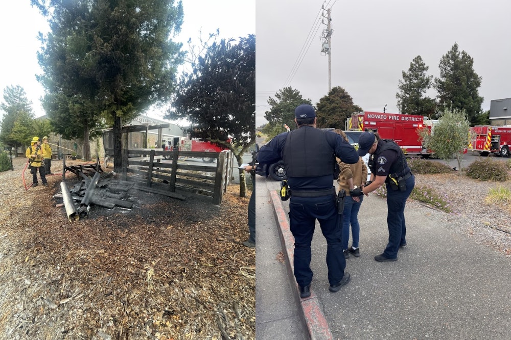 Novato Church Targeted in Arson and Hate Crime Incident, Suspect Denise Roberts Charged