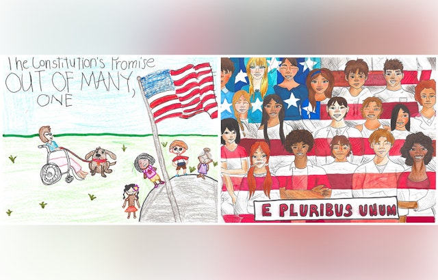 Oʻahu's Young Artists Shine in First Circuit Court's Law Day Art Contest with Powerful Visions of Unity
