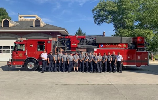 Oak Ridge Fire Department Bolsters Response Capabilities with New Advanced Ladder Truck, Tower 20