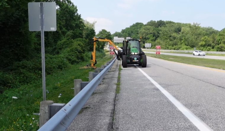 ODOT Brings Humor to Highway Maintenance in Lake County with "Defying Gravity" Mowing Post