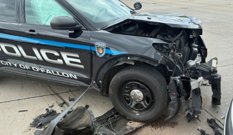 O'Fallon Police Cite Police Vehicle Crash as Stark Reminder Against Distracted Driving