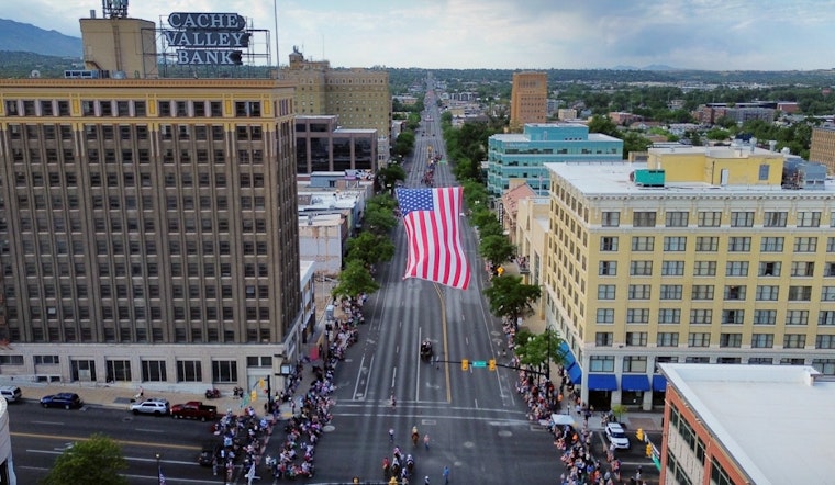 Ogden Celebrates Heritage and Unity with Spectacular Grande Parade Featuring Towering American Flag