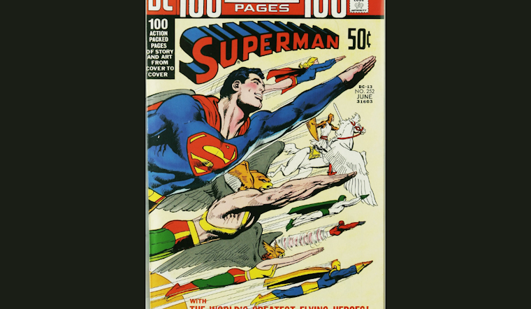 Ohio State Dean Matt Smith's 20,000-Strong Comic Book Collection Showcases the Cultural Impact of Superman