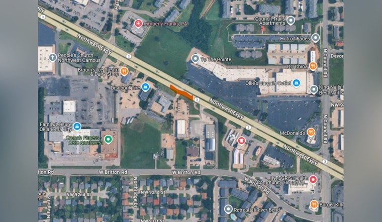 Oklahoma City Alert as NW Expressway Eastbound Lane Reduced Due to Repairs Near Council Road