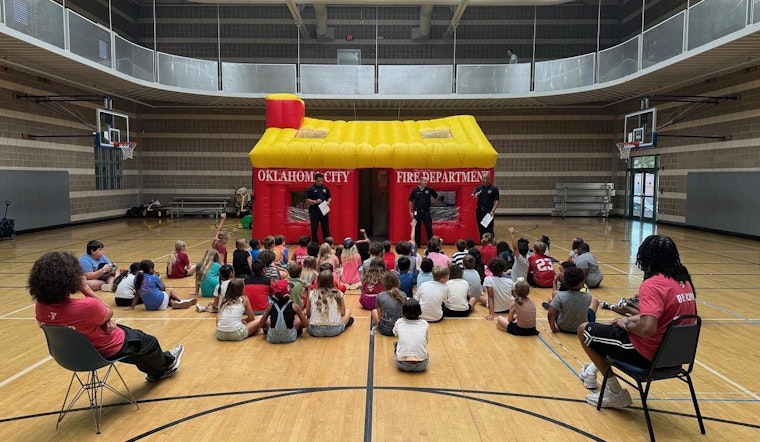 Oklahoma City Fire Department Launches Interactive Inflatable Safety House to Teach Kids Fire Evacuation Skills