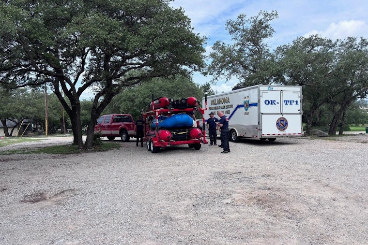 Oklahoma City's Search and Rescue Team Joins Forces with Tulsa in Kerrville, TX Flood Relief Efforts